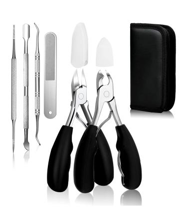 Toenail Clippers for Thick Toenails Ingrown Nail Clippers Large Toe Nail Clippers for Seniors Toenail Clippers Set for Men
