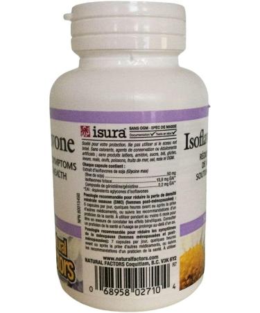 Natural Factors Soy Isoflavone Complex 50 mg 60 Capsules - Buy Online on SooperMarket.com