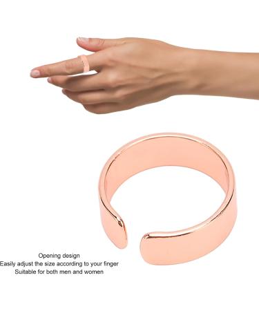 Finger Magnifying Ring for Arthritis Relief - Adjustable Health & Lymphatic Drainage Ring for Men and Women - Fatigue Relief in Elegant Rose Design - Buy Online on SooperMarket.com