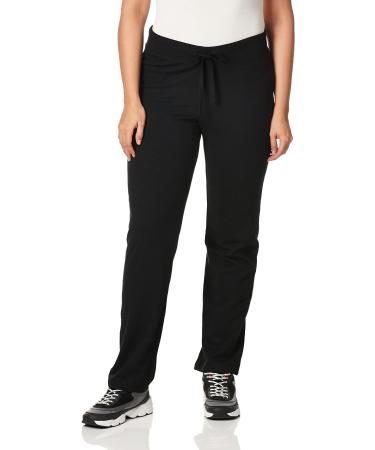 Hanes Women's French Terry Pant X-Large Black