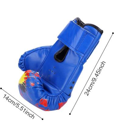 Kids Boxing Gloves | Sparring & Training | Age 2-11 Years | Blue | PU Material - Buy Online on SooperMarket.com