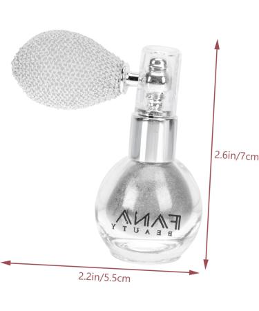 PLAFOPE 1pc Spray Glitter Spray Bottles Shimmering Spray Powder Makeup Glitter Powder Sprayer Highlight Tool 7x5.5cm White - Buy Online on SooperMarket.com