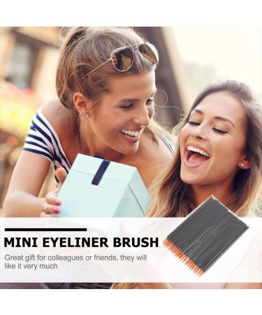 FRCOLOR 200 Pcs Disposable Eyeliner Brush - Premium Makeup Tool for Perfect Eyeliner & Eye Cosmetics | Black 9x6.5cm - Buy Online on SooperMarket.com