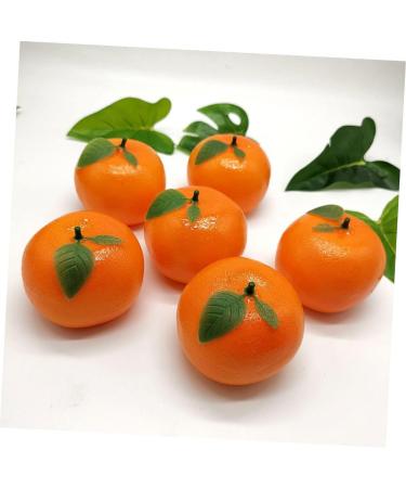 Alipis 5pcs Orange Model Artificial Fruit Mini Decor Light House Decorations for Home Trendy Decor Lifelike Orange Decorations Lifelike Fruit High Simulation Toy Child Foam - Buy Online on SooperMarket.com