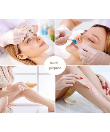 150 Wooden Waxing Spatulas - Small Applicators for Eyebrow & Body Hair Removal | Eco-Friendly Wax Sticks - Buy Online on SooperMarket.com