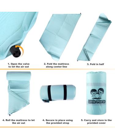 Hexagon Baby Playpen Mat | 59 Self-Inflating Pad for Pop N Go Playpen | Comfortable & Portable for Babies/Toddlers - Buy Online on SooperMarket.com