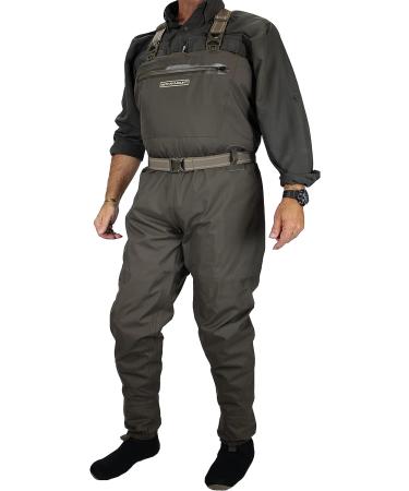 Paramount Outdoors Stonefly Breathable Stockingfoot Chest Fishing Wader Medium - Buy Online on SooperMarket.com
