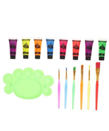 1 Set Halloween Face Paint Neon Body Paint Fluorescent Body Paint Party Body Paint Face Body Paint Halloween Body Paint Masquerade Body Paint Face Body Makeup Paint Neon Face Paint