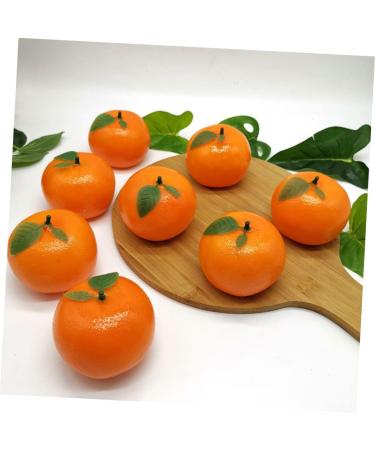 Alipis 5pcs Orange Model Artificial Fruit Mini Decor Light House Decorations for Home Trendy Decor Lifelike Orange Decorations Lifelike Fruit High Simulation Toy Child Foam - Buy Online on SooperMarket.com