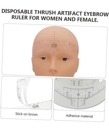 Didiseaon 1 Roll Disposable Ruler Stickers Reusable Eyebrow Ruler Brow Measurer Woman Tool Scale - Buy Online on SooperMarket.com