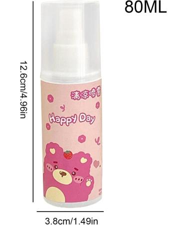 tongfeng Instant Cool Spray 80ml Tropical Waters Peppermint Cooling Spray Mist - Instantly Reduce Temperature Spray Small Lightweight Refreshing Protective Skin-friendly Spray For Face And Body Bear - Buy Online on SooperMarket.com