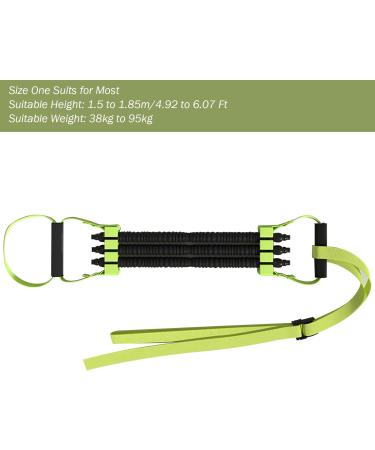 Pull Up Assistance Bands - Elastic Adjustable Resistance Band for Chin Up & Muscle Training | Heavy Duty Anti-Slip Exercise Equipment (Green - Buy Online on SooperMarket.com
