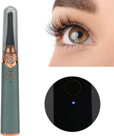 Verdant Touch Electric Eyelash Curler Rotating Cosmetic Organizer 360 Degree Makeup Display Spinning Holder for Lipstick Black - Buy Online on SooperMarket.com