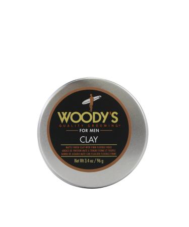 Woody's Grooming: Quality Grooming Hair Styling Clay 3.4 oz