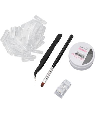 Nail Extension Gel Set Nail Shaping Clip Nail Tips Nail Pen Tweezers Long Lasting Nail Extension Strengthen Gel for Nail Salon - Buy Online on SooperMarket.com