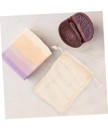 Mikinona 5pcs Soap Storage Cotton Linen Soap Bar Soap Wash Pouch Sisal Saver Nut - Buy Online on SooperMarket.com