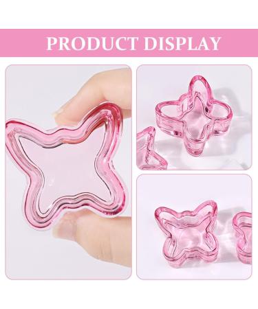 minkissy Nail Dappen Cup Butterfly Shape Dappen Dish Cups Acrylic Nail Dish Bowl Glass Decorative Nail Brush Cup Manicure Nail Dish - Buy Online on SooperMarket.com