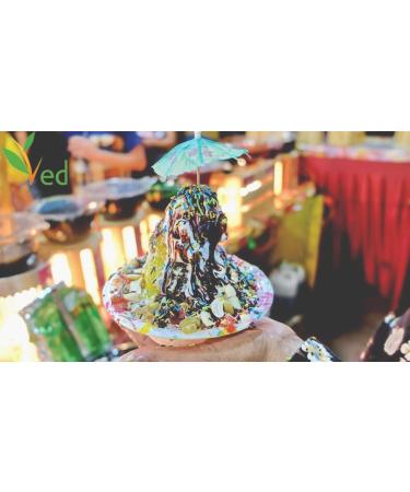 Ved Syrup for Ice Cone Mixed Popular Flavour Syrups can be used with All Slush| Slushie Machines lemon & lime Cola tangy Apple Each 250 ml (Pack of 3) - Buy Online on SooperMarket.com