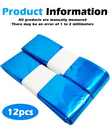 12-Piece Baby Diaper Refill Film | Smell-Tight 4.5m Diaper Pail Filler | Blue Diaper Bucket Refill Pack for Octagonal Diaper Pails - Buy Online on SooperMarket.com