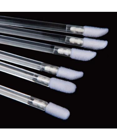 300 Pack Disposable Lip Gloss Applicators - Clear Lipstick Wands Bulk Set - Buy Online on SooperMarket.com