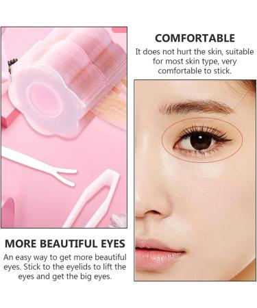 OSALADI 1 Set Double Eyelid Sticker Women Eyelid Tape Invisible Eye Strip Eye Beauty Tape Female Eyelid Sticker Double Sided Adhesive Tape Eye Beauty Patch Cosmetics Adhesive Strip Natural - Buy Online on SooperMarket.com