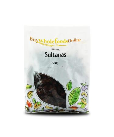 Organic Sultanas 500g (BWFO)