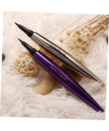 Mikinona 3pcs Women Eyeliner Thickening Effect Eyeliner Eye Liner Pencils Waterproof Eyeliner Pencil Purple - Buy Online on SooperMarket.com