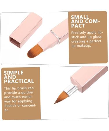 FOYTOKI Lip Makeup Brush Retractable Lip Brush Women Makeup Tools Lip Lipstick Brush Applicator Eye Cream Applicator Tool Lipstick Applicator Lip Gloss Applicator Lip Wands - Buy Online on SooperMarket.com