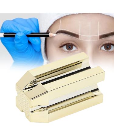 4 in 1 Eyebrow Pencil Sharpener Duckbill Shape Sharpener Cosmetic Makeup Pencil Sharpener Universal Sharpener for All Wooden and Plastic Pencil Sizes Essential Tool for Girls Makeup Gold - Buy Online on SooperMarket.com