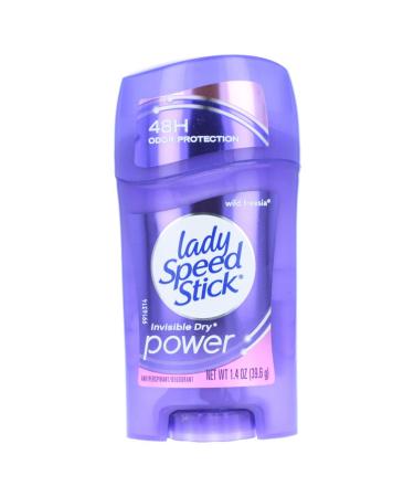 Lady Speed Stick Antiperspirant Deodorant Invisible Dry Wild Freesia 1.40 oz (Pack of 9)