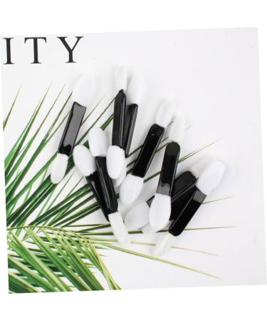 Baluue 50pcs Eye Shadow Applicator Double Ended Sponge Makeup Beauty Tool Kits Eyeshadow Applicator White - Buy Online on SooperMarket.com