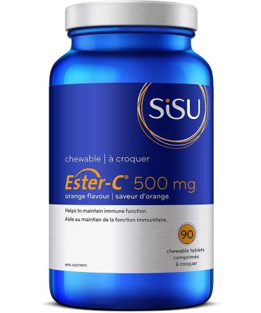 SISU - Ester-C 500 mg Chewable Orange 90 tabs