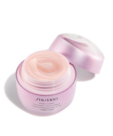 Shiseido White Lucent Overnight Cream & Mask - 75mL - Targets Dark Spots, Provides Hydration - Non-Comedogenic - All Skin Types - Buy Online on SooperMarket.com