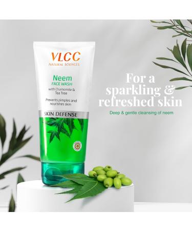 Buy VLCC Neem Face Wash with Chamomile & Tea Tree - 150ml | Best International Shipping - Buy Online on SooperMarket.com