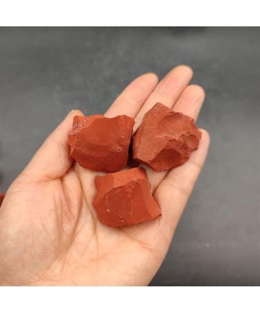 Crystal Rough Natural Crystal Rough 1pc Irregular Natural Red Jasper Rough Raw Stone Crystal Specimen Rock Home Decoration (Color : Strawberry Quartz Size : 1pc 20-40mm) - Buy Online on SooperMarket.com