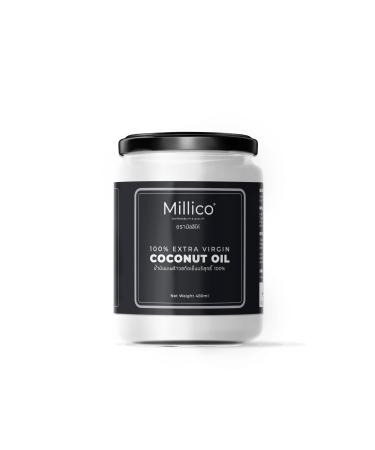 Extra Virgin Coconut Oil - 480ml Dairy Free Naturally Vegan - Ketogenic and 100% Natural - For Cooking Roasting and Baking