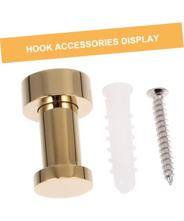 Cabilock 2pcs Bathroom Towel Hook Wall Mounted Hooks Bathroom Robe Brass Coat Hooks Brass Hook Wall Hanging - Buy Online on SooperMarket.com