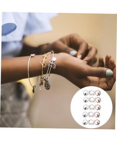 KALLORY 30pcs Alloy Oil Drop Pendant Bride Hollow Out Telephone - Buy Online on SooperMarket.com