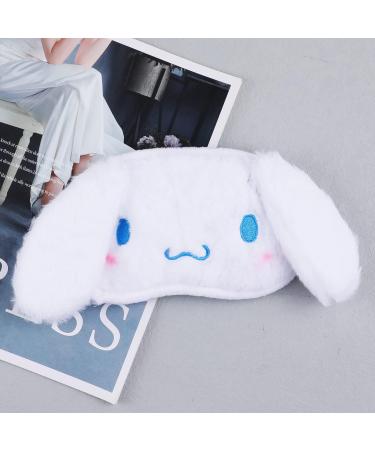 Cartoon Sleep Eye Mask - Pink Kitty & Stitch Lilo Face - Soft Faux Fur - Kids Blindfolds Set of 4 - Buy Online on SooperMarket.com