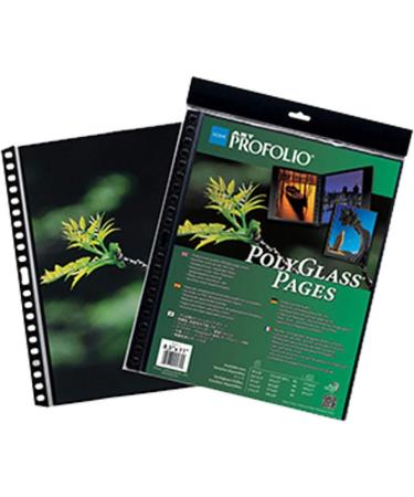Itoya ProFolio Multi-Ring Refillable Binder 9x12 with PolyGlass Pages and Cleaning Cloth - Buy Online on SooperMarket.com