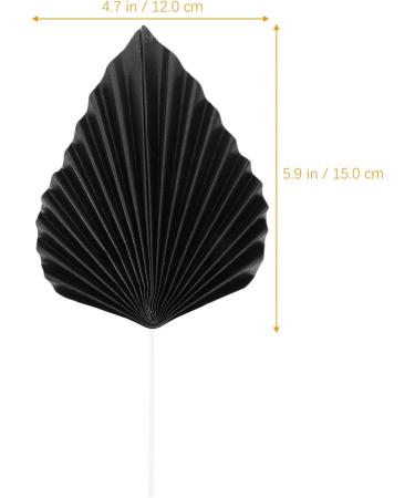 Didiseaon 10pcs Palm Leaf Cake Toppers - Monstera Leaf Cupcake Picks for Hawaii Aloha Jungle Wedding and Birthday Decor - Buy Online on SooperMarket.com