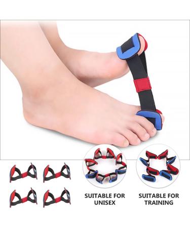 Healeved Clip Board 12pcs Toe Alignment Stretchers for Hallux Valgus with Blue Belt - Men's Foot Corrector Tool - Elastic Bunion Corrector and Toe Straightener Braces (Blue x3pcs) - Buy Online on SooperMarket.com