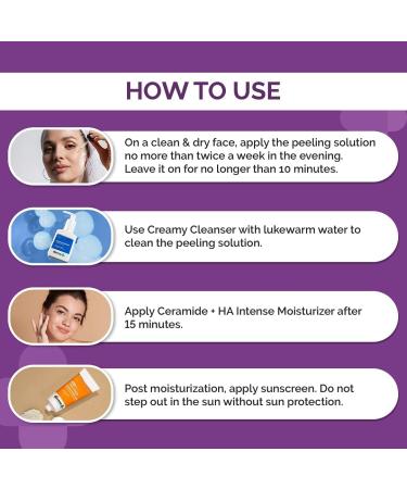 15% AHA + 1% BHA Exfoliant | Clear Clogged Pores & Acne Marks | Deep 10 Min Facial Treatment | 1.01 Fl Oz - Buy Online on SooperMarket.com