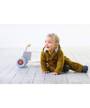 Disana Baby Jumpsuit/Onesie 50-56 Plum - Organic Merino Wool - Soft & Cozy - Buy Online on SooperMarket.com