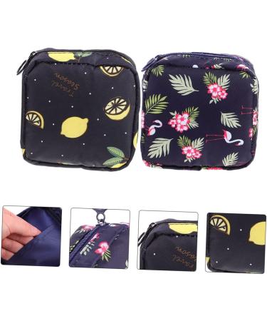 Cabilock 4pcs Sanitary Napkin Storage Bag Set - Travel Toiletry Bags for Women + Wallets. Red Purses & Period Pad Holder for School, Nursing, and Travel - Buy Online on SooperMarket.com
