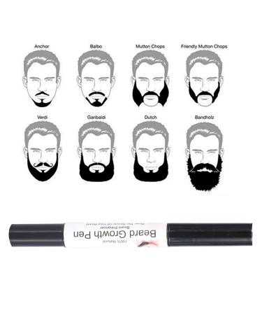 Growth Amplifier Pencil Set | Mustache & Facial Hair Growth Pen for Thicker Fuller Hair - 2 Pieces - Buy Online on SooperMarket.com