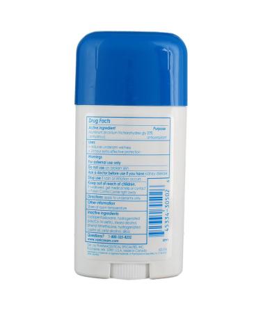 Vanicream Anti-Perspirant Deodorant Clinical Strength 2-Pack for Sensitive Skin - 2.25 Ounces - Buy Online on SooperMarket.com