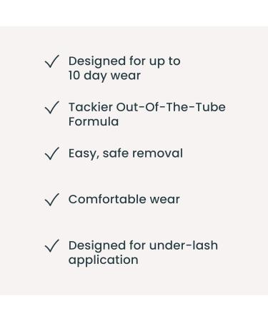 FlutterHabit Adhesive Lash Glue for Eyelash Extensions | All-Day Hold & Effortless Long-Lasting Cluster Lashes - Black All-in-One Solution - Buy Online on SooperMarket.com