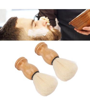 Jauarta Mini Shaving Brush - Soft Synthetic Wooden Handle for Travel & Home | Men's Shaving Essential - Buy Online on SooperMarket.com
