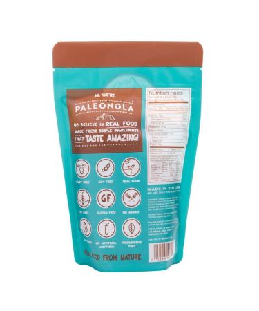 Paleonola Grain Free Granola Original Flavor - Non-GMO, Soy, Gluten, Dairy Free, Low Carb Protein Snack - Healthy Breakfast Option - 10 oz (1 Pack) - Buy Online on SooperMarket.com
